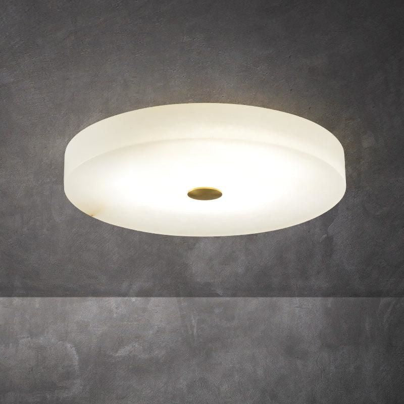 Alabaster Round Led Flushmount 11.8" 15.7" 19.7" - 15.7"Deco Ranches