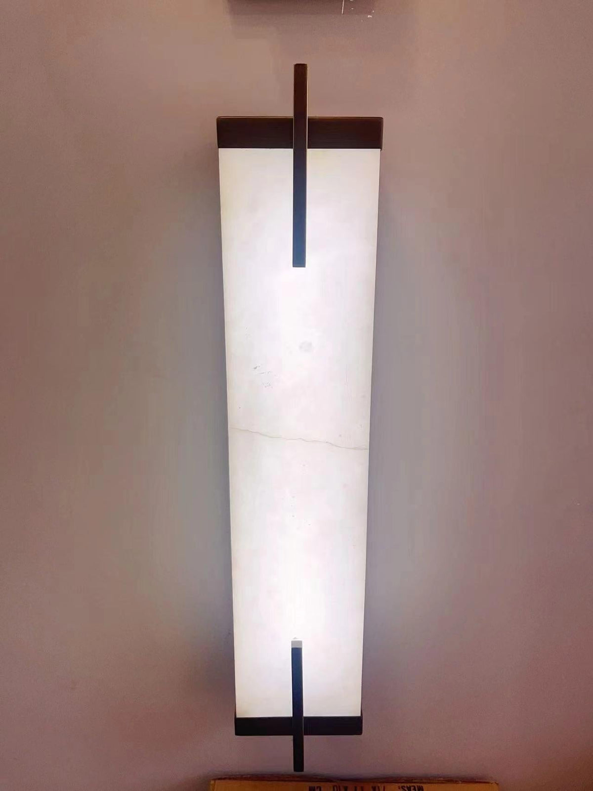 Beckett Alabaster Wall Sconce - ∅ 4.7″ x H 31.5″ Set of 2BronzeDeco Ranches