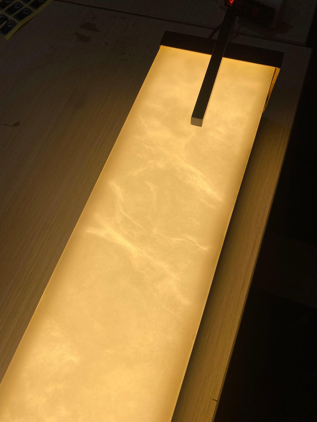 Beckett Alabaster Wall Sconce - ∅ 4.7″ x H 31.5″ Set of 2BronzeDeco Ranches