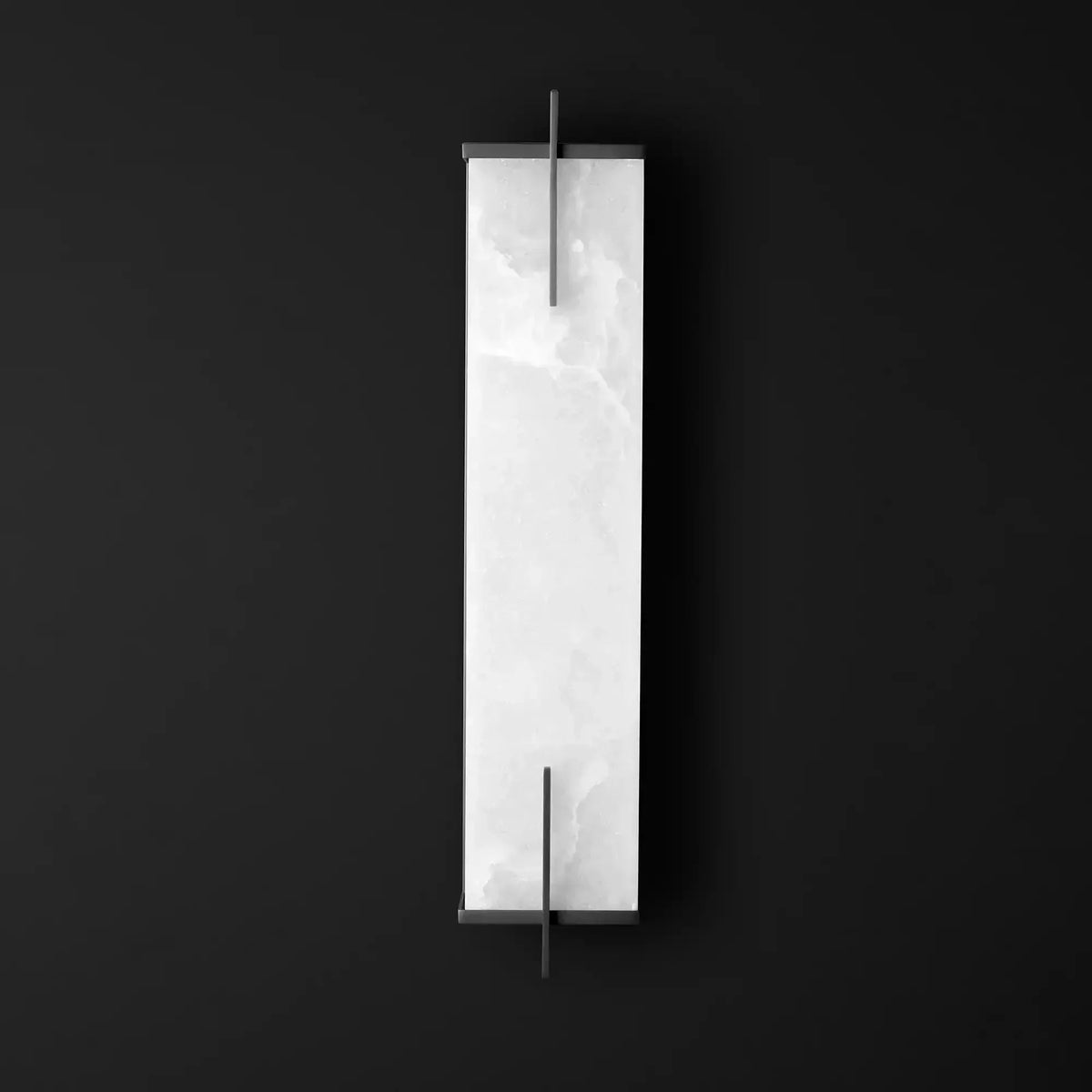 Beckett Alabaster Wall Sconce - ∅ 4.7″ x H 31.5″ / Dia 12cm x H 80cmBrassDeco Ranches