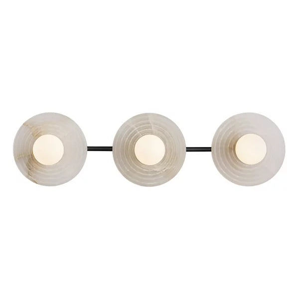 Dahlia Alabaster LED Vanity Light-Deco Ranches-Deco Ranches