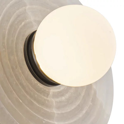Dahlia Alabaster LED Vanity Light-Deco Ranches-Deco Ranches