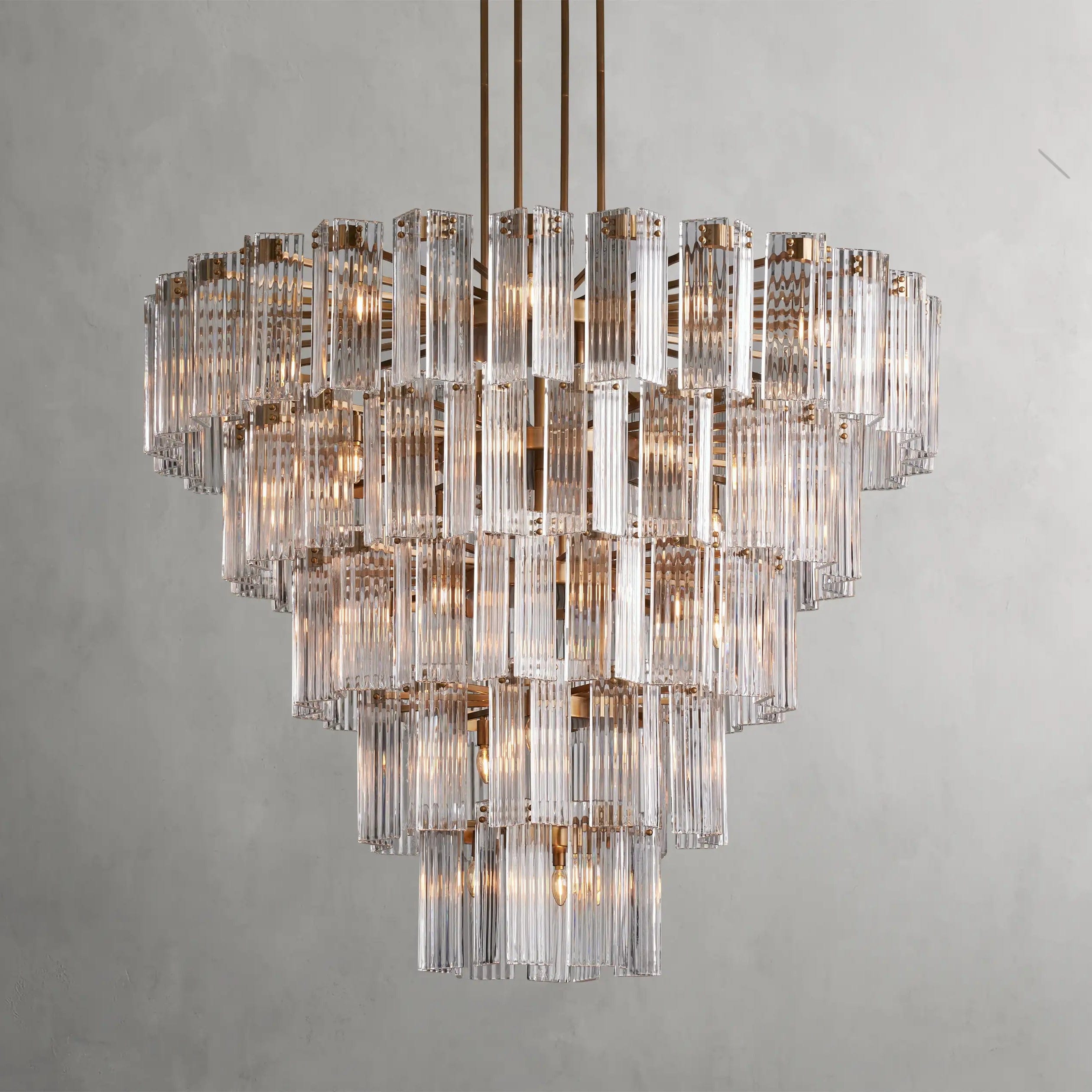 Delsie Round Chandelier 38", 48", 60"