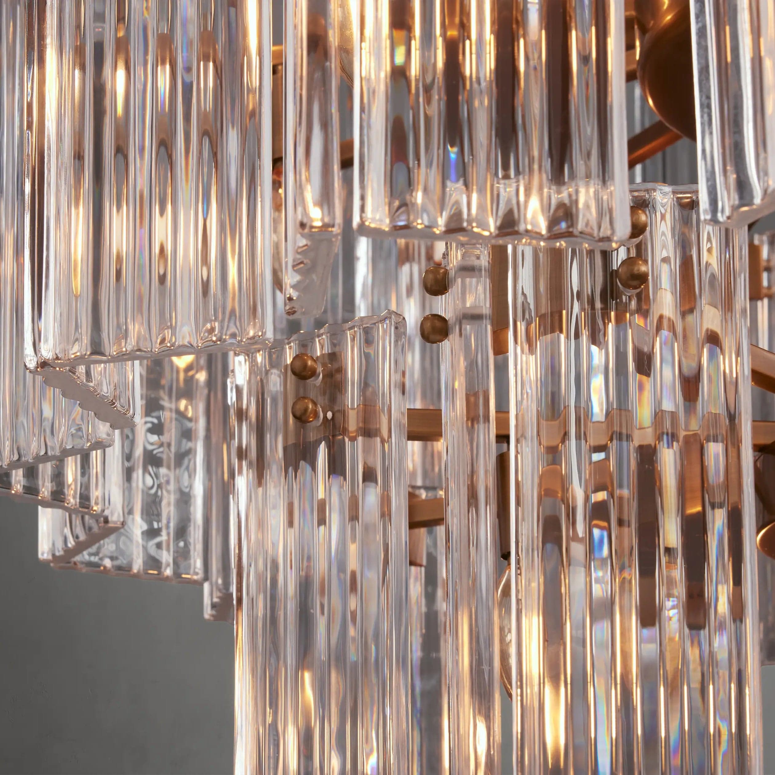 Delsie Round Chandelier 38", 48", 60"