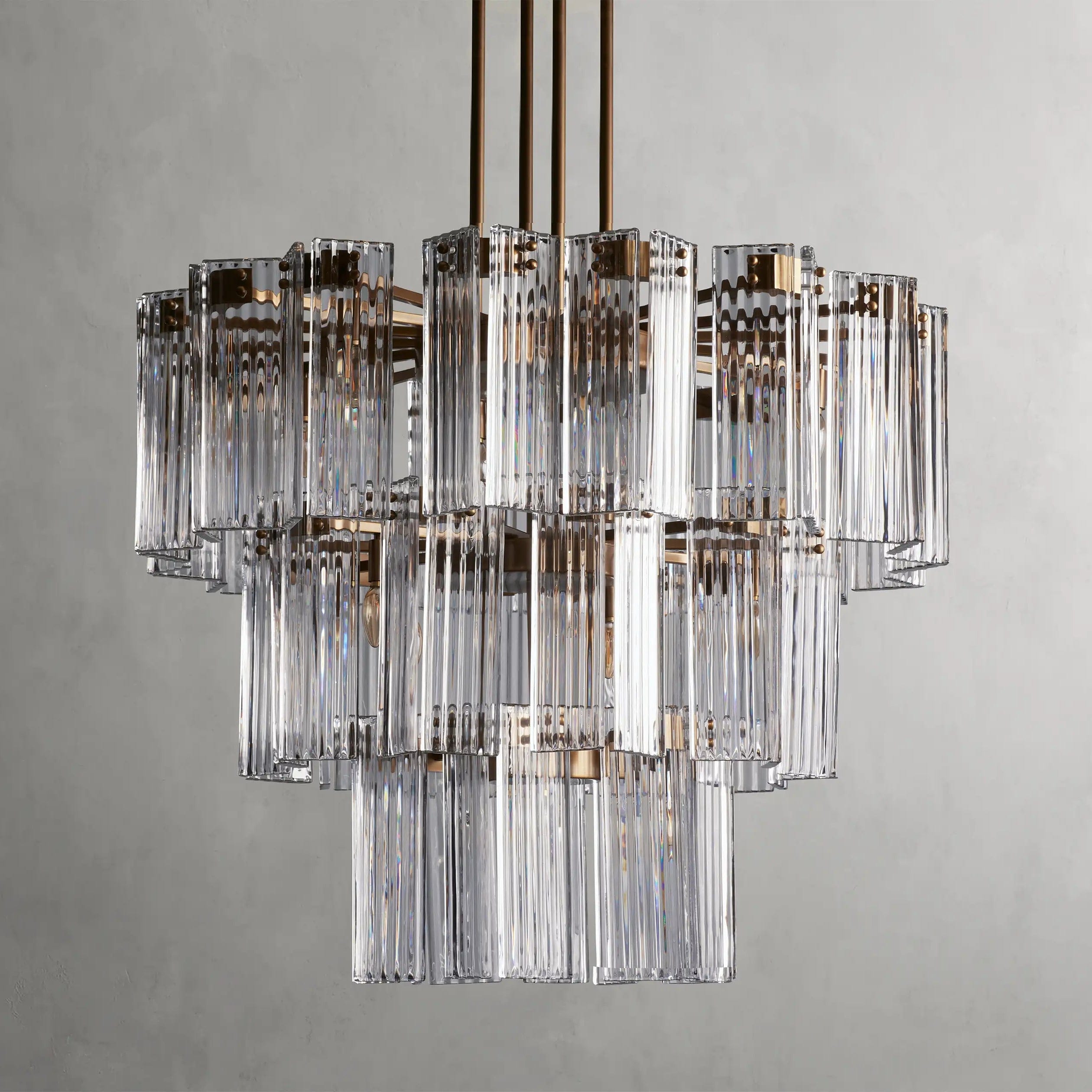 Delsie Round Chandelier 38", 48", 60"