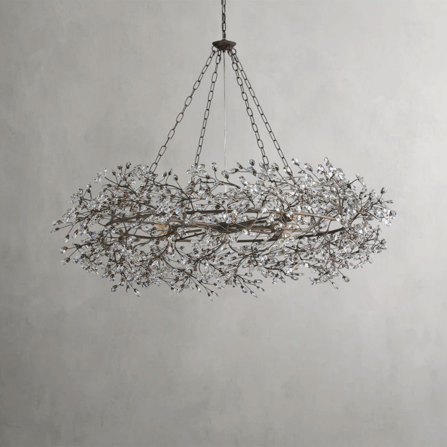 Fiore Crown Chandelier 39", 48", 60"