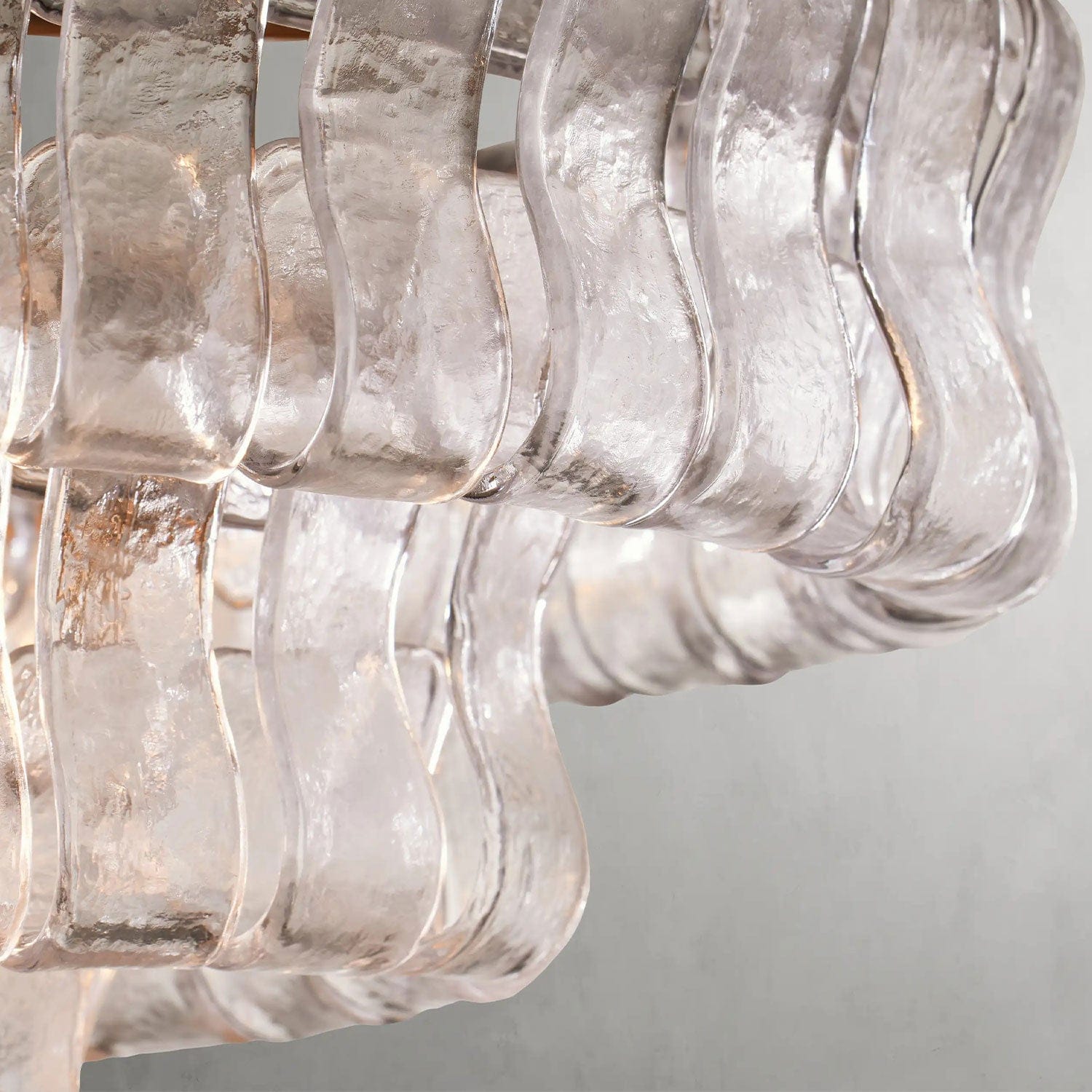 Ghiaccio Oval Chandelier 54", 65"