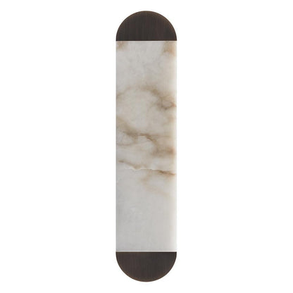 Ghost alabaster wall sconce
