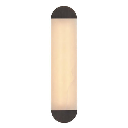 Ghost alabaster wall sconce