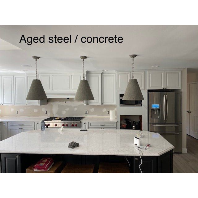 Metal Cone Pendant Light - Deco Ranches