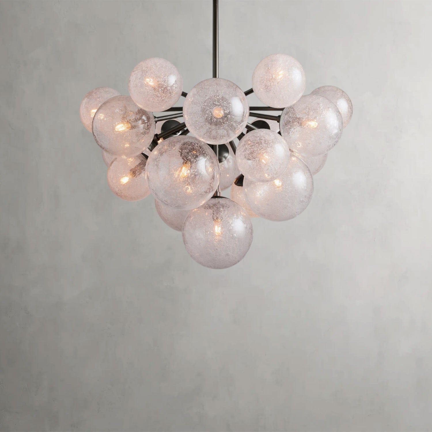 19 Lights / Bronze Mandoza Chandelier 19/ 37 Lights