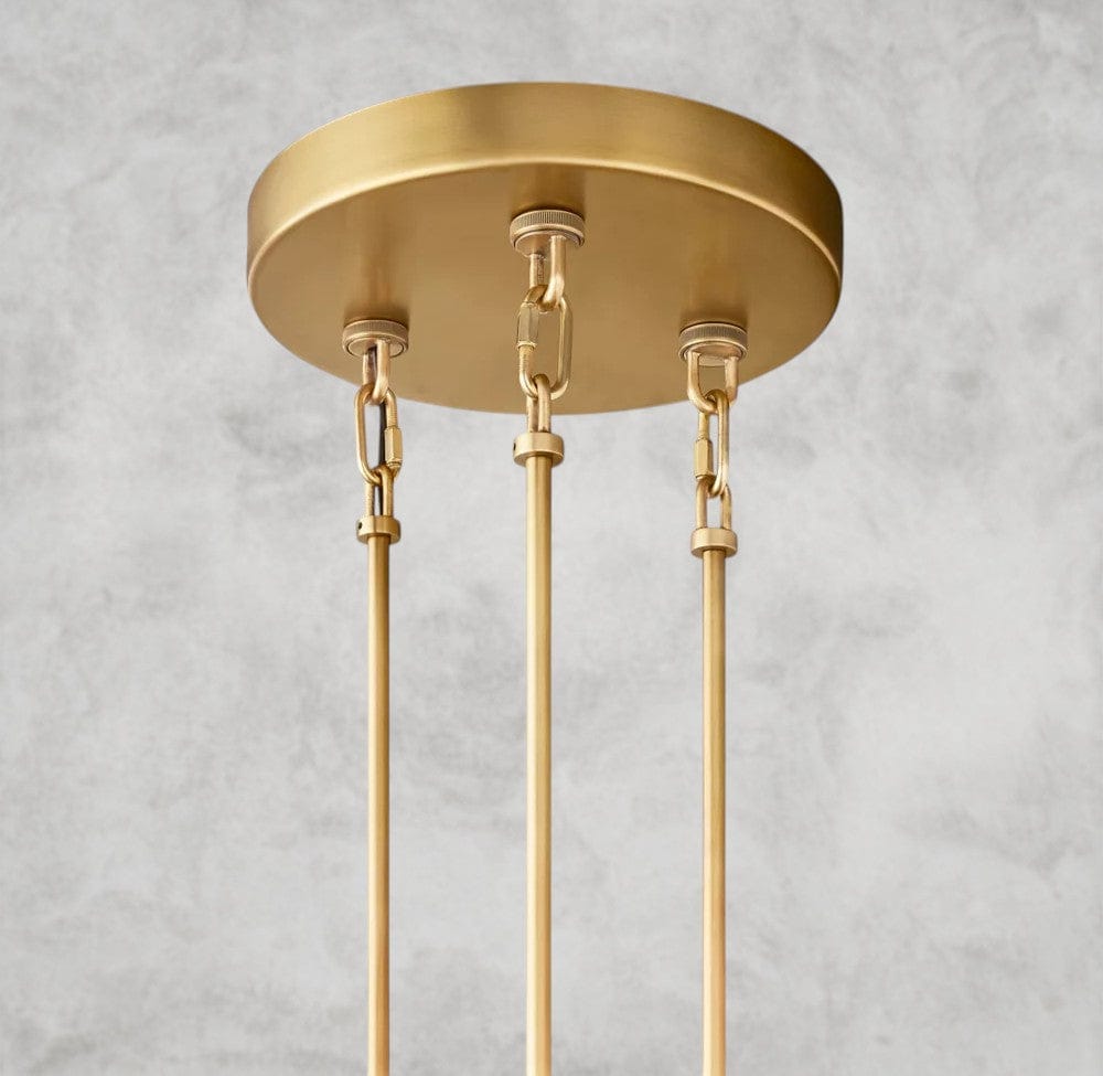 Sirene Smoke Glass Round Chandelier 41", 52", 65"