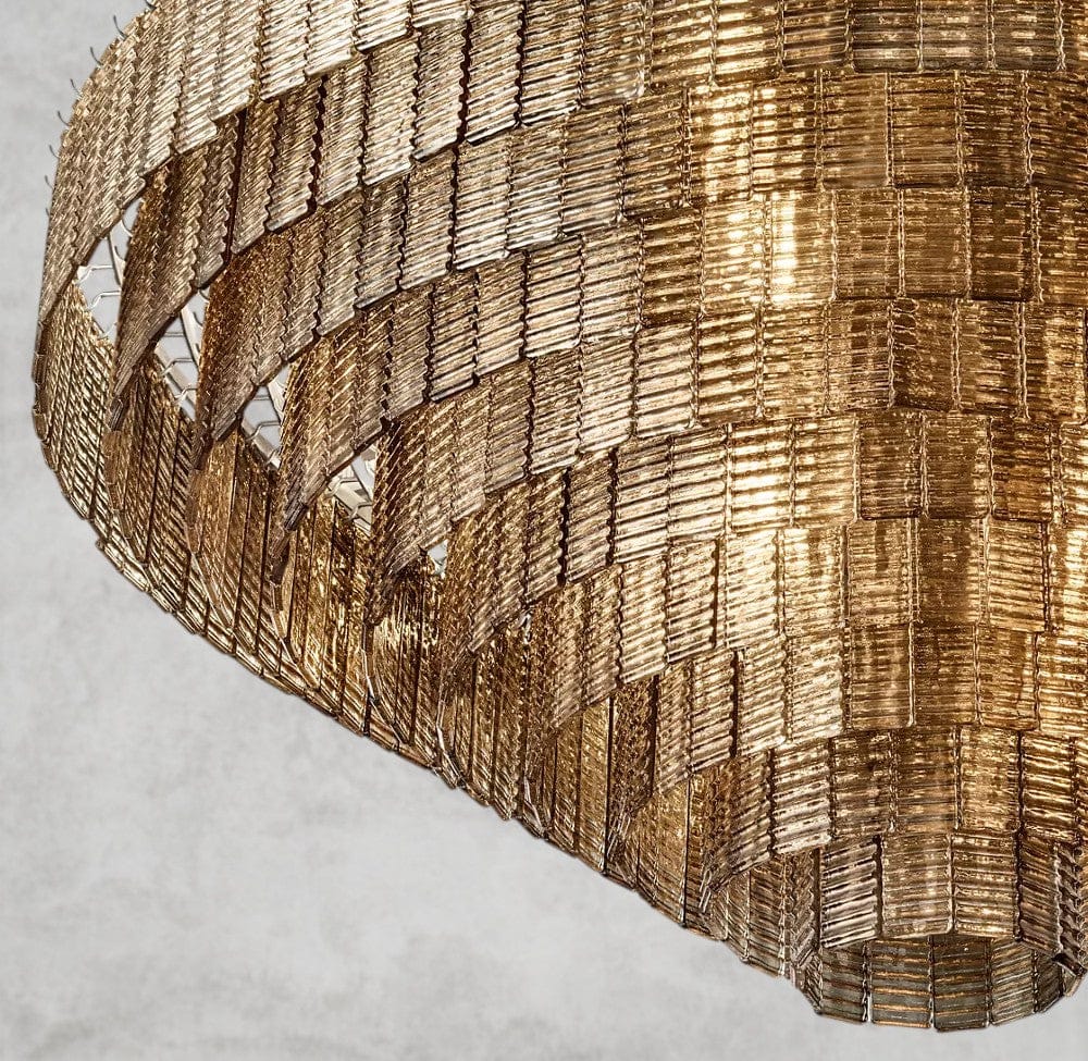 Sirene Smoke Glass Round Chandelier 41", 52", 65"