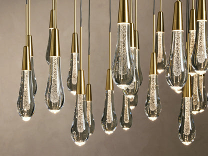 Soltaire Round Chandelier 17", 24", 36", 58"