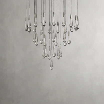 Soltaire Round Chandelier 17", 24", 36", 58"