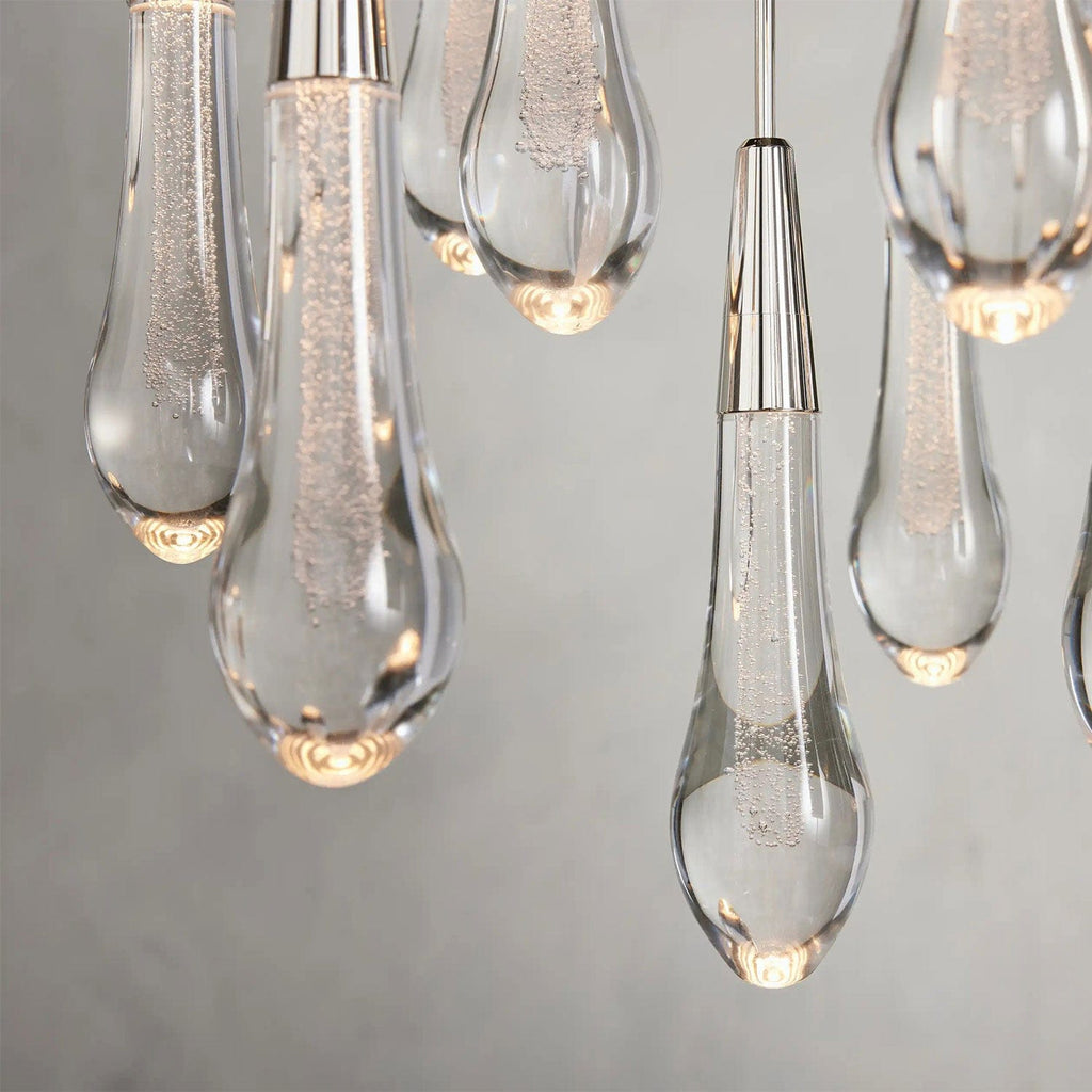 Soltaire Round Chandelier 17", 24", 36", 58"