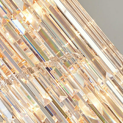 Spiral Crystal Chandelier For Foyer/ Staircase-Chandeliers-Deco Ranches-Deco Ranches