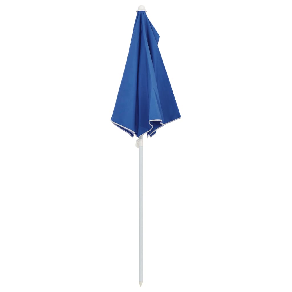 vidaXL Garden Half Parasol Outdoor Umbrella Sunshade with Pole UV Protective Patio Balcony Multi Colors - Deco Ranches