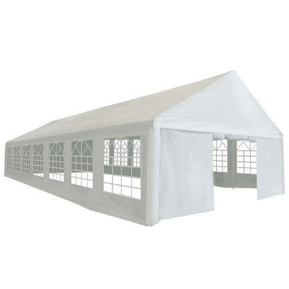 vidaXL Party Tent Outdoor Canopy Gazebo Marquee White for Patio Garden Events and Backyard Shade - Deco Ranches