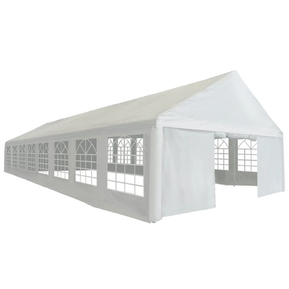 vidaXL Party Tent Outdoor Canopy Gazebo Marquee White for Patio Garden Events and Backyard Shade - Deco Ranches