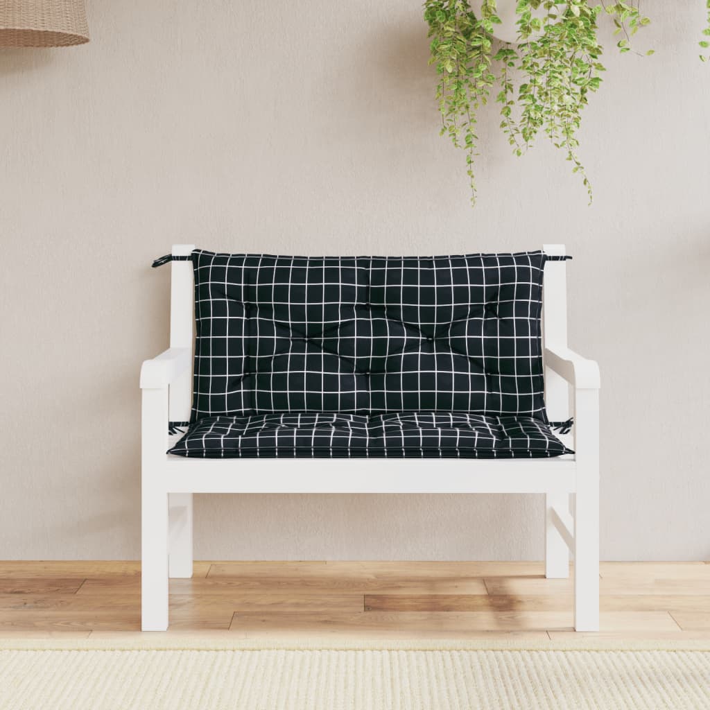 vidaXL Water Repellent Outdoor Bench Cushion Oxford Fabric Seat Pad for Garden Patio Indoor Seating - Deco Ranches