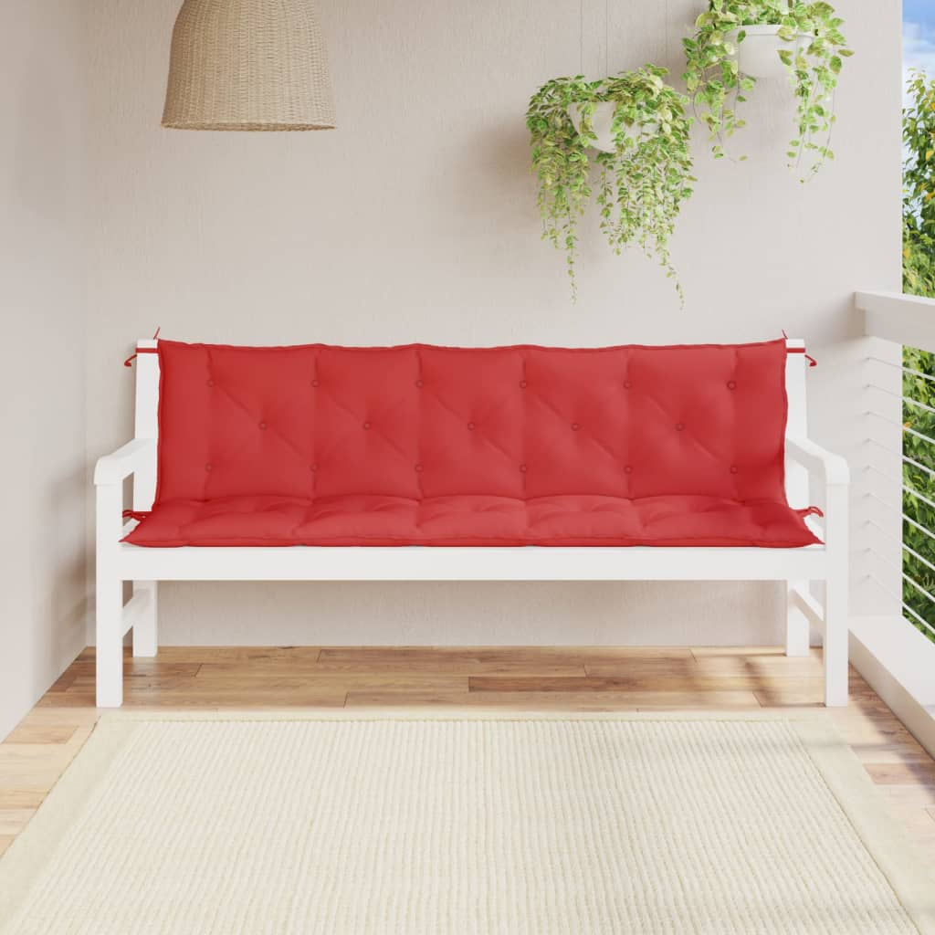 vidaXL Water Repellent Outdoor Bench Cushion Oxford Fabric Seat Pad for Garden Patio Indoor Seating - Deco Ranches
