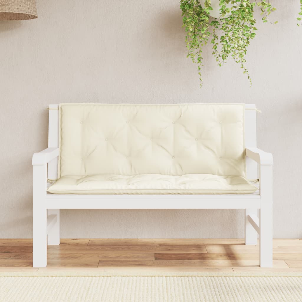 vidaXL Water Repellent Outdoor Bench Cushion Oxford Fabric Seat Pad for Garden Patio Indoor Seating - Deco Ranches