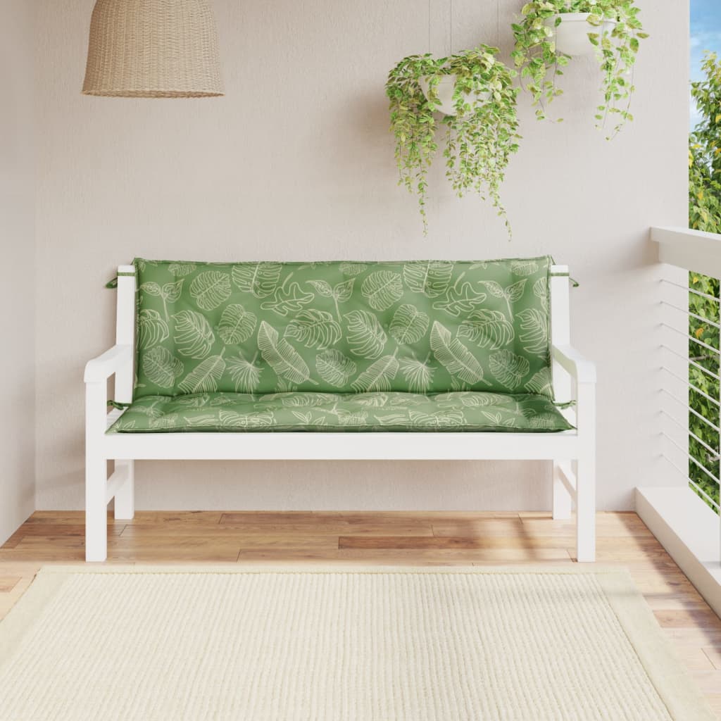 vidaXL Water Repellent Outdoor Bench Cushion Oxford Fabric Seat Pad for Garden Patio Indoor Seating - Deco Ranches