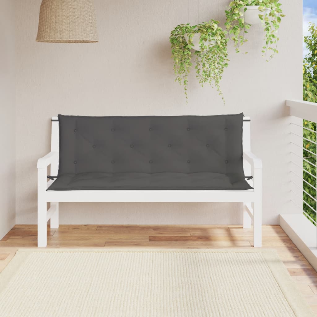 vidaXL Water Repellent Outdoor Bench Cushion Oxford Fabric Seat Pad for Garden Patio Indoor Seating - Deco Ranches
