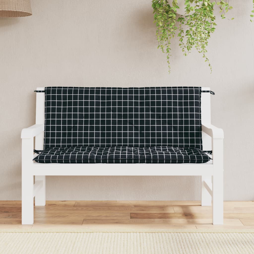 vidaXL Water Repellent Outdoor Bench Cushion Oxford Fabric Seat Pad for Garden Patio Indoor Seating - Deco Ranches
