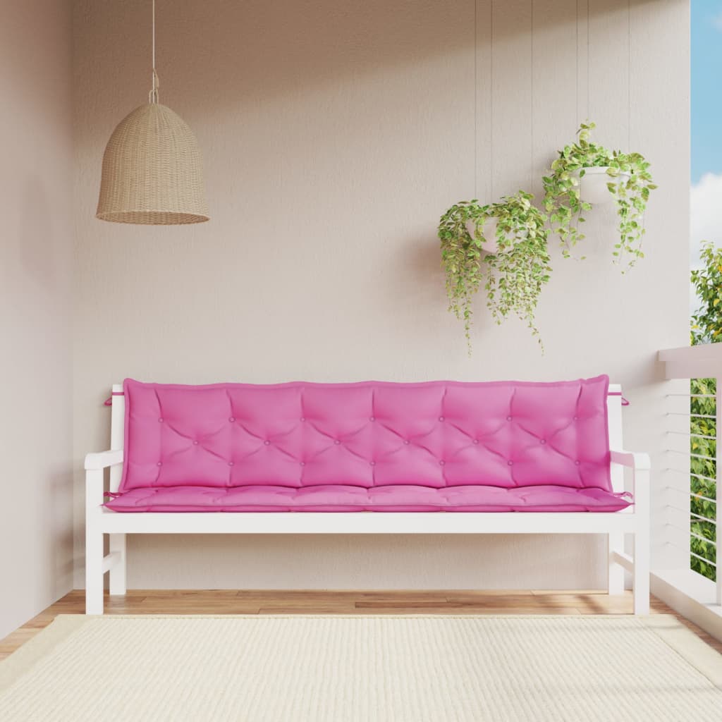 vidaXL Water Repellent Outdoor Bench Cushion Oxford Fabric Seat Pad for Garden Patio Indoor Seating - Deco Ranches