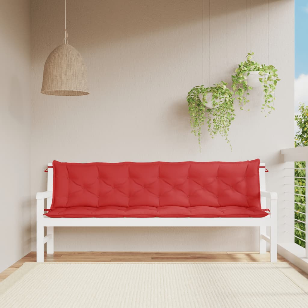 vidaXL Water Repellent Outdoor Bench Cushion Oxford Fabric Seat Pad for Garden Patio Indoor Seating - Deco Ranches